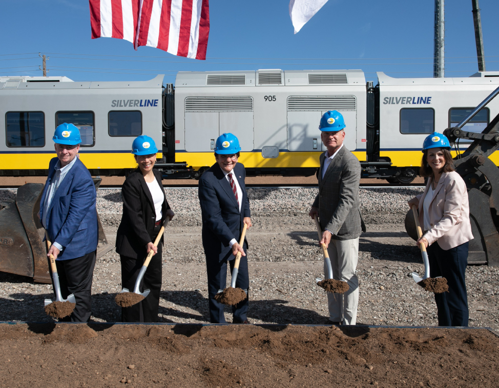 Silver Line Equipment Maintenance Facility Groundbreaking in Plano, Texas