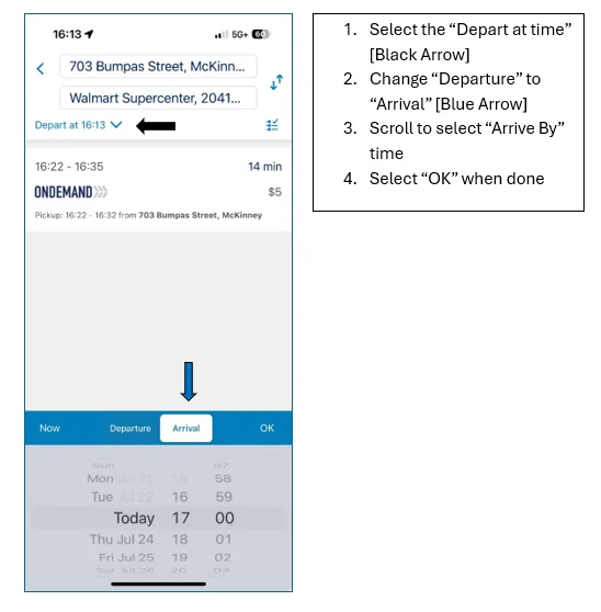 GoPass screen