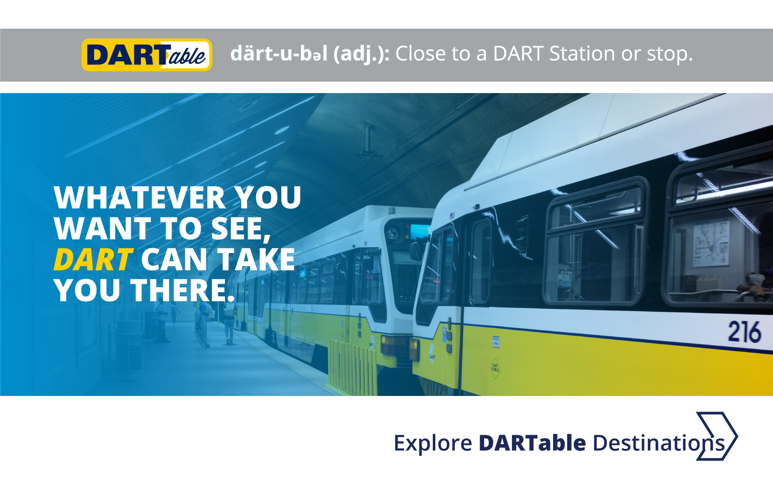 DARTable - Explore DART destinations